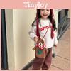 Bear Cute Knit Sling Bag For Kids Ideal For Daily Wear With Charming Cartoon Design Animal