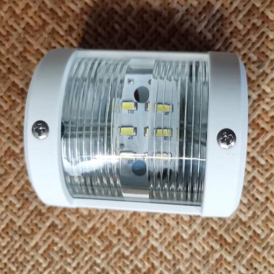 Светодиодный навигационный фонарь, водонепроницаемый светодиодный лодочный фонарь, мини-пластиковый сигнальный фонарь для понтонных лодок, яхт, каяков, воздушных лодок