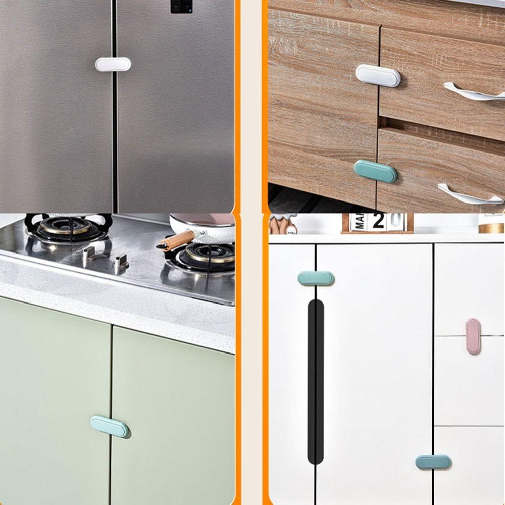 Защитная крышка шкафа для защиты дверей шкафа, закрывающая пряжка, новый замок для безопасности детей, холодильник