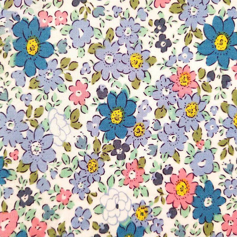 Пасторальный стиль Хлопок Мелкий Цветочный Ткань Для DIY Платье Постельное Белье Домашняя Одежда Пижамы Детская Ткань Для Шитья Младенцев Лоскутная Дизайнерская Ткань