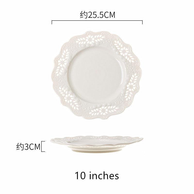 Европейская подставка для торта Керамическая свадебная вечеринка десерт конфеты фрукты тарелка торт самопомощь дисплей домашний стол салат паста тарелки блюдо