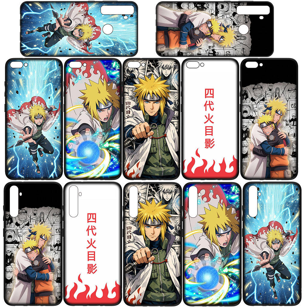 Чехол для телефона для iPhone 17 15 16 Plus Redmi Note 14 12 11 13 Pro Max Huawei P30 P20 Lite Y9 OPPO A60 A40 A80 A38 A54 Аниме Намикадзе Минато Наруто Обложка