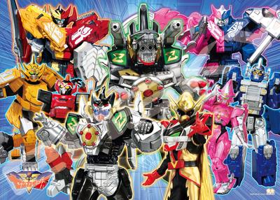 Ensky Kikai Sentai Zenkaiger Пазл 300 Больших Деталей [Zenryoku Zenkai] 300-L569