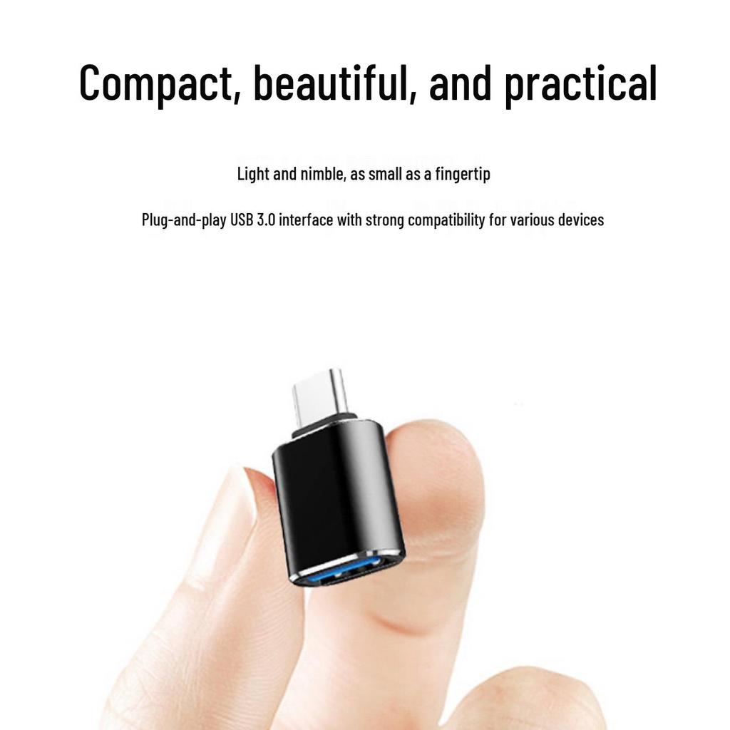 Адаптер-переходник USB Type-C OTG для зарядки для Apple, iPad, Huawei, Samsung, Google