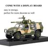 Масштаб 1/50, военный игрушечный грузовик, армейский бронированный боевой танк, внедорожник, тянуть армейские игрушки назад со светом и звуком