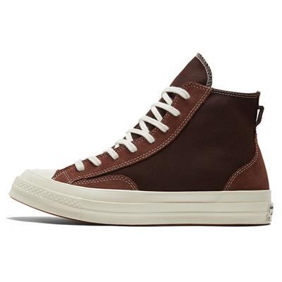 Chuck Taylor All Star 70s Модные высокие эспадрильи Унисекс Коричневые и Белые