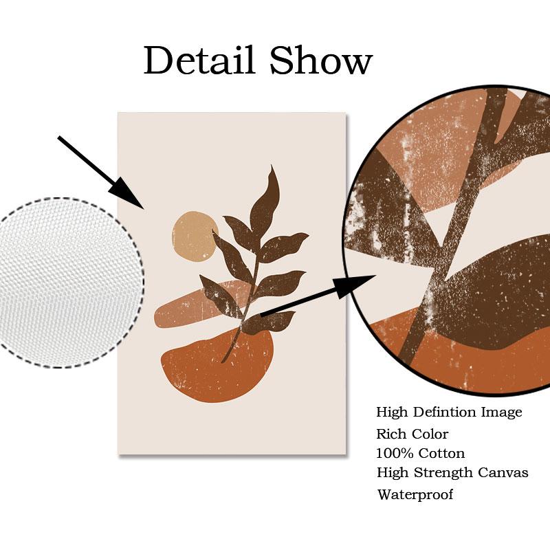 Абстрактная рука Фатимы, солнечный свет, фаза Луны, постер в стиле бохо, холст, картина, настенная живопись, печать, картина, интерьер гостиной, домашний декор