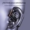 Беспроводные Bluetooth-наушники - Удобная посадка, Накладная конструкция, Цифровой дисплей, Длительное время работы от аккумулятора, Идеально для спорта