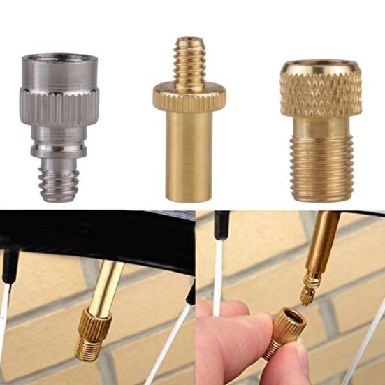 3 шт./компл. адаптер клапана воздушного насоса для велосипеда с французского на американское преобразование колесного газового сопла