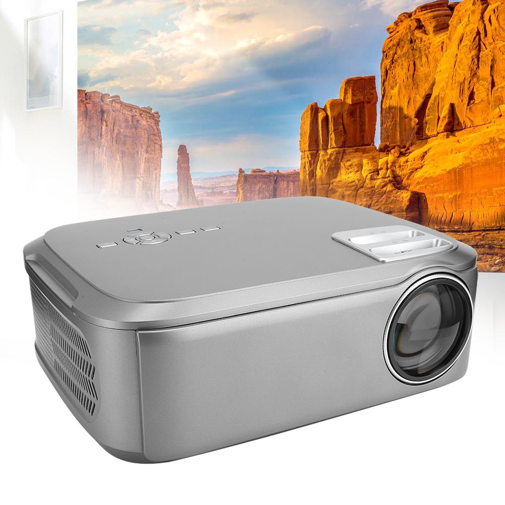 LCD 1080P HD проектор Мини Портативный Домашний Кинотеатр Медиаплеер