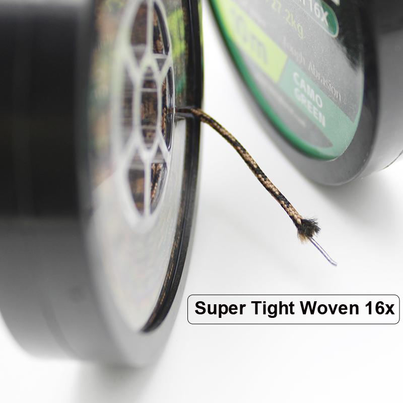 10 м/60 фунтов леска Leadcore для ловли карпа Easy Splice Lead тонущий шнур супер плотный плетеный 16X для вертолета Chod Rig рыболовные снасти