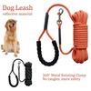 Поводок для собак, светоотражающий длинный поводок, тренировочная отслеживающая леска, пенопластовая ручка, сверхмощная веревка для домашних животных, 2 м, 3 м, 5 м, 10 м, 15 м, 20 м для маленьких/больших собак