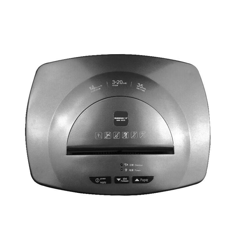 SUNWOOD M33 Commercial Cross-Cut Shredder CN plug (adapter included)
