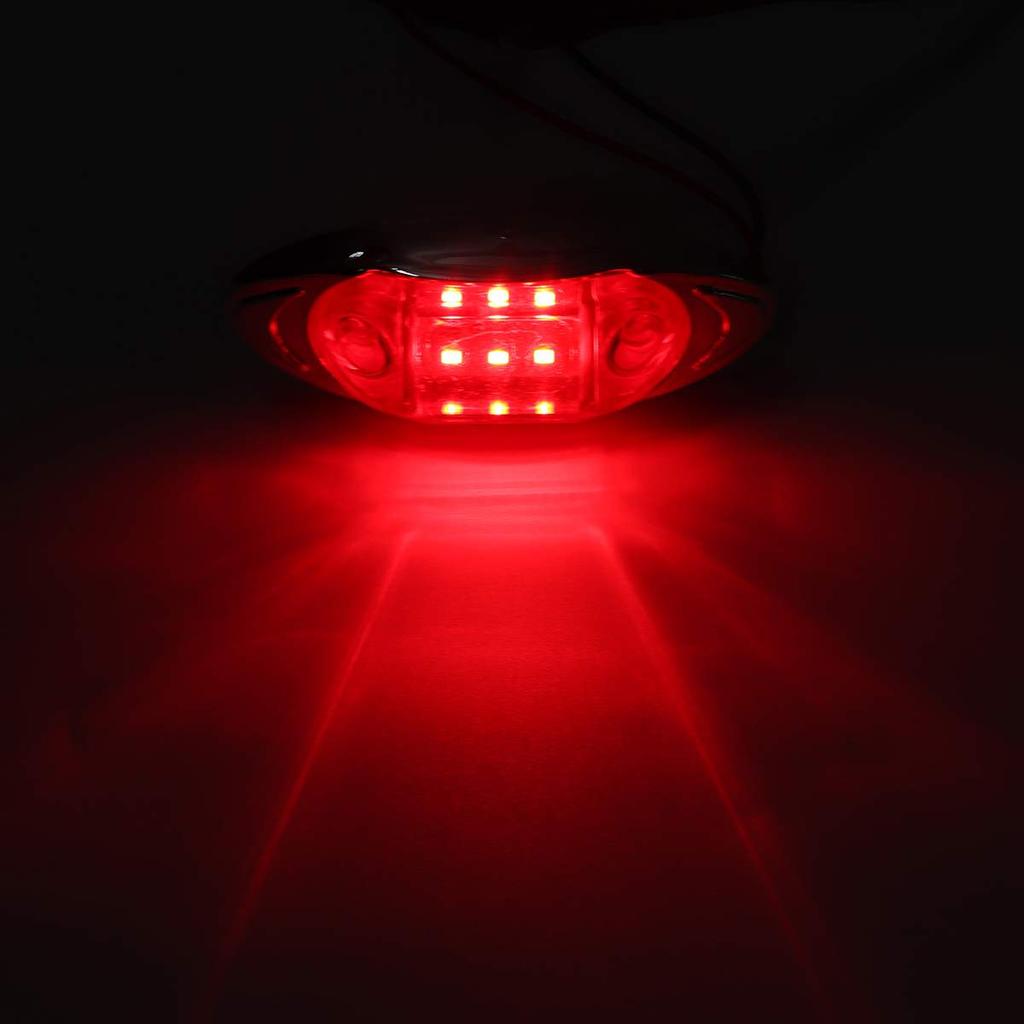 2/4 шт 24 В светодиодные боковые габаритные огни предупреждающие задние фонари автомобильные внешние огни прицеп грузовик грузовик белый/желтый/красный