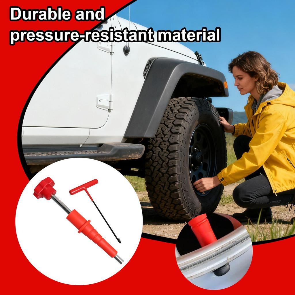 Инструмент для вентиля шины 3 шт. Быстрый ремонт Замена Снятие Установка штока клапана Для автомобилей Велосипедов Мотоциклов Квадроциклов
