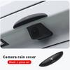 BFNWZ1 Fashion Car Rearview Camera Rain Cover Silicone Weatherproof Protector For Tesla Model 3 Model S Model X Model Y Roadster SpaceX