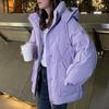Thickened Short Puffer Coat Women Korean Loose Winter Jacket Warm Cotton Outfit