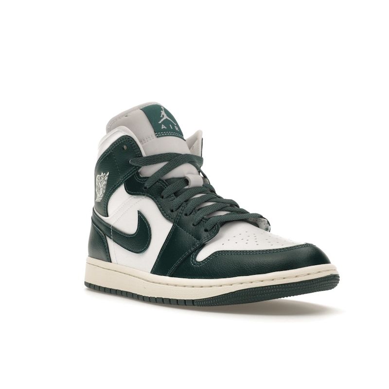 Jordan Air Jordan 1 Mid Женские Oxidized Green White Sail BQ6472-133