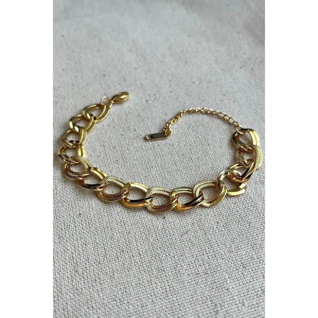 Caprea Steel Milky Way Women's Bracelet Tarnish Resistant 16 Cm 5 Cm Wrist Length Women's Bracelet L Zblk