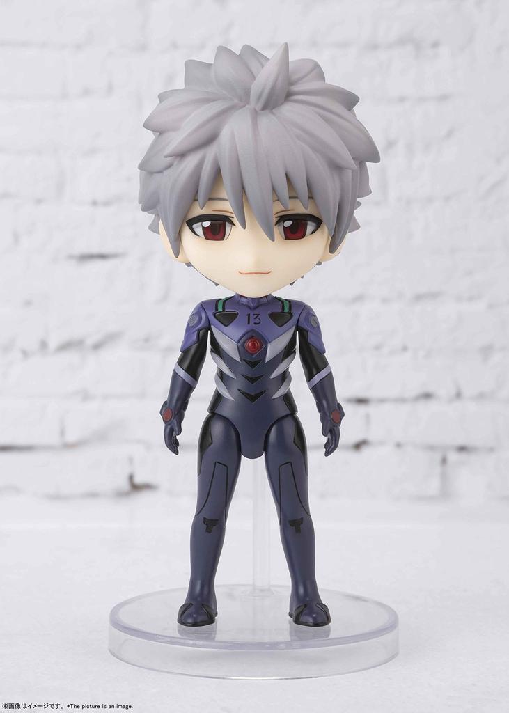 TAMASHII NATIONS Figuarts mini Evangelion Каору Нагиса примерно 90 мм окрашенная подвижная фигурка из ПВХ и АБС