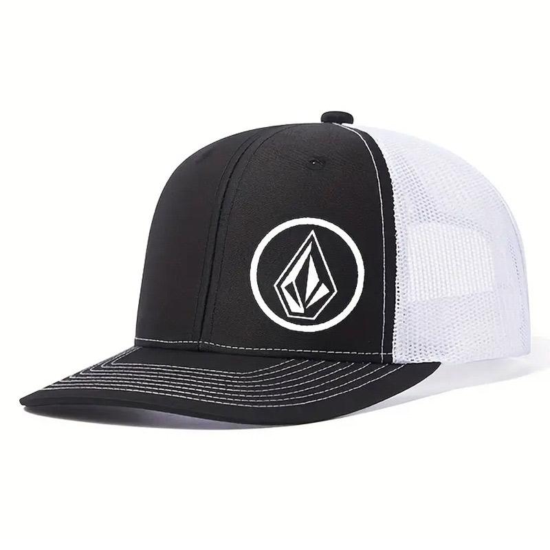 Slightly Curved Baseball Cap Summer Outdoor Activity Sun Protection Men and Women Tide Diamond Mesh Peaked Cap Sun Shade Breathable Mesh Hat