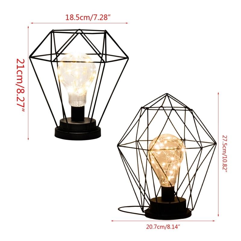 Large Size High Cage Electric Wireless Desk Lamp For Home Office Balcony Be