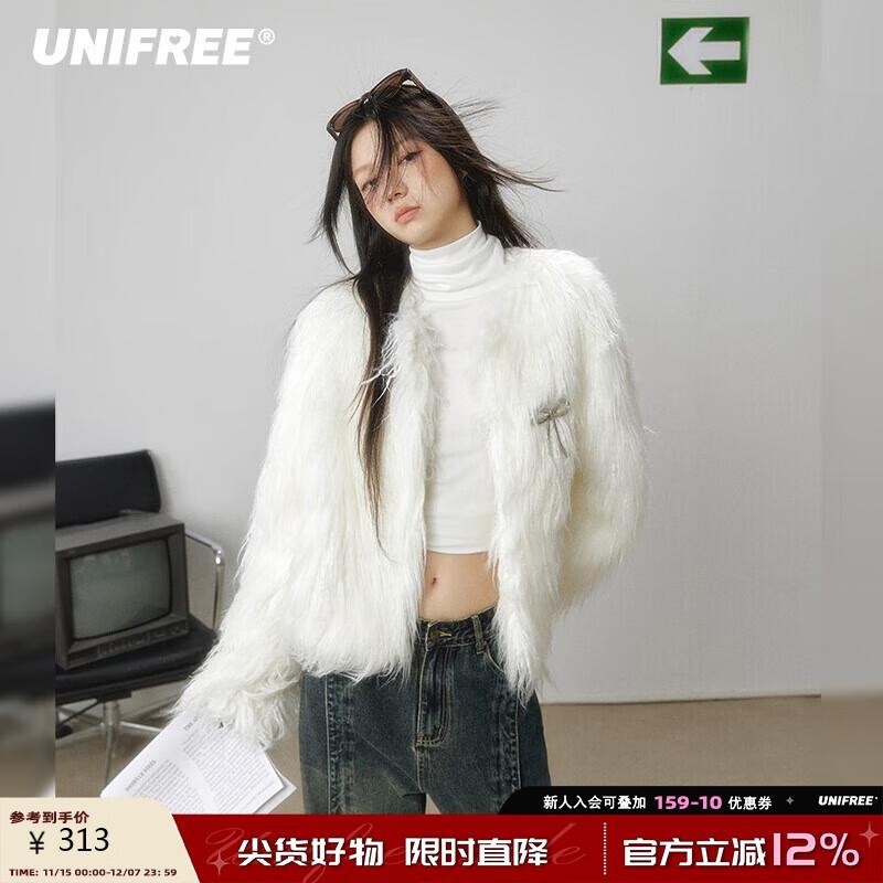 unifree Faux Fur Short Jacket