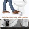 High-Quality RV Toilet Seal & Flange Kit - Perfectly Compatible With RV 300/310/320 Series Toilets Easy To Use-A87Q