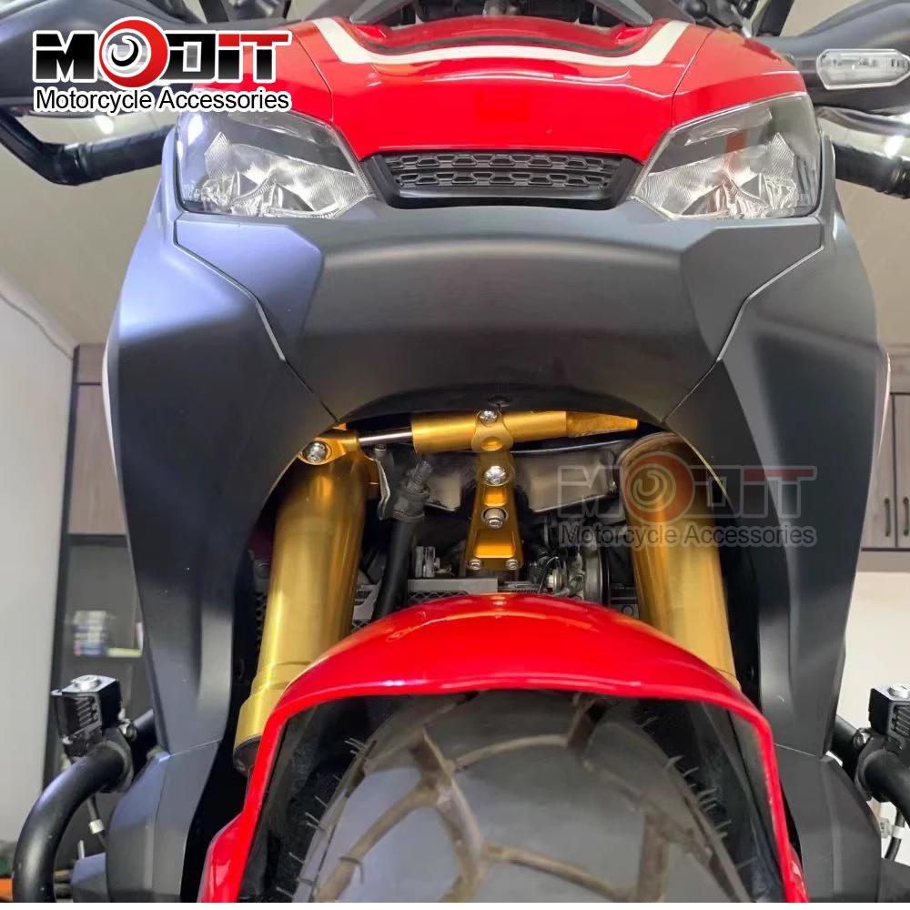 Для Honda XADV 750 X-ADV750 2017- FORZA750 2021- Новый мотоцикл CNC Регулируемый стабилизатор рулевого демпфера Комплект крепления кронштейна