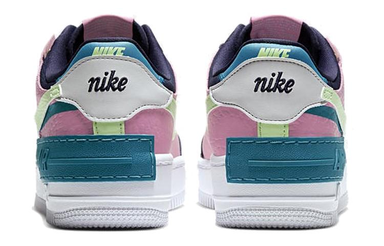 Nike Air Force 1 Low Shadow Barely Volt Oracle Aqua Women's CK3172-001