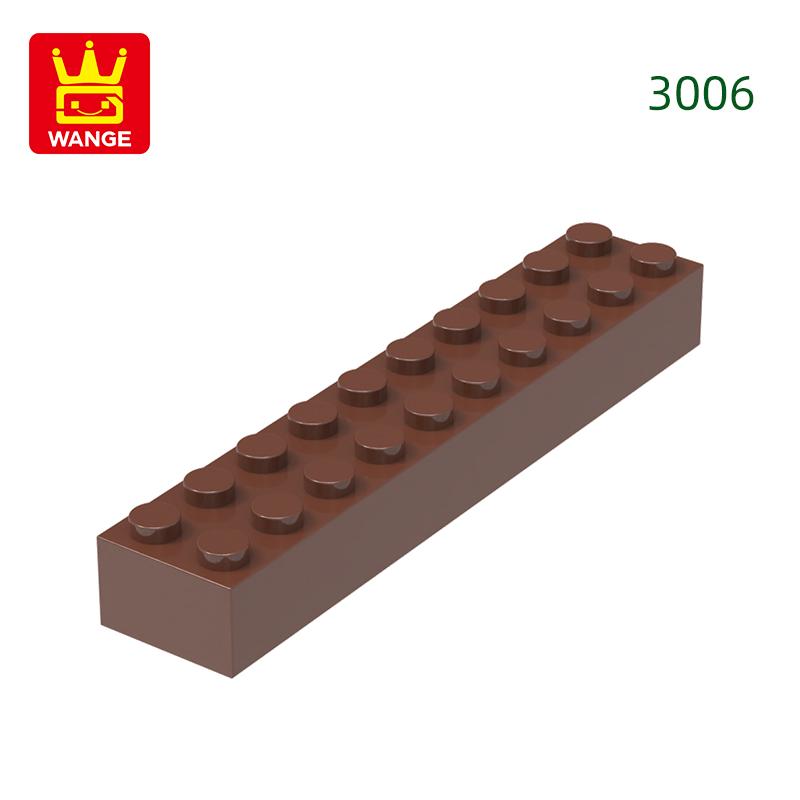 Нетоксичные 17 шт./лот 3006 Толстые 2x10 Строительные блоки Moc Классические аксессуары Совместимые кубики Детские игрушки Подарочная коробка