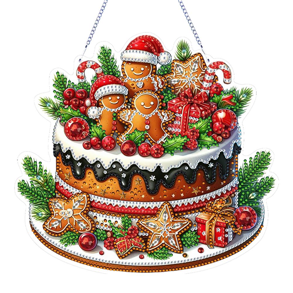 2D Плоские Наборы для Алмазной Живописи Сделай Сам, Подвески для Окна, Алмазная Мозаика из Страз, Алмазная Живопись, Подвеска-Шарм для Дома Сделай Сам