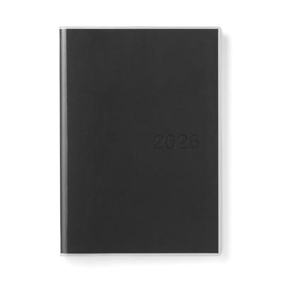 MUJI 2026 A5 Вертикальный Планировщик с Декабря 84854552, 2025, Черный, Ежемесячный/Еженедельный,