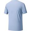 Anta Champion All-Weather Series Solid Color Round Neck Comfortable Moisture-Wicking Versatile Short Sleeve T-Shirt Men Tops Ice-Peak-Blue 152520139-2
