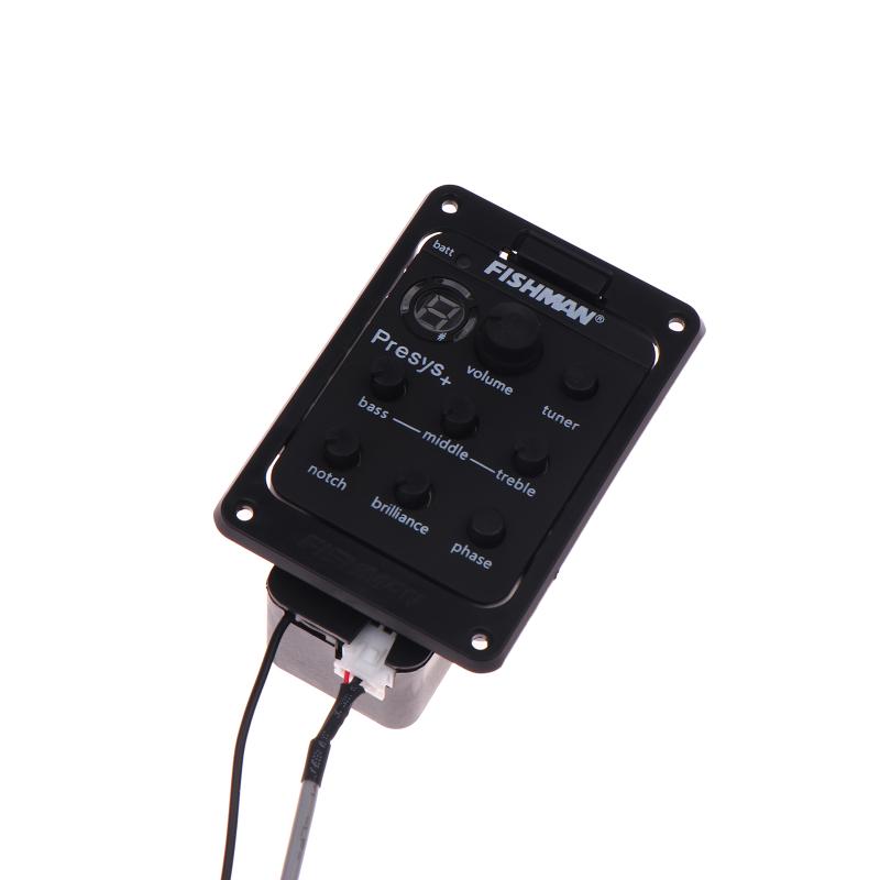 301 201 Fishman Звукосниматель для акустической гитары Электрический корпус Эквалайзер ЭК Tuner Гитарный усилитель Fishman Presys Blend Предусилитель