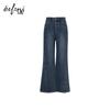 Eifini Women's Slimming High-Waist Flare Jeans