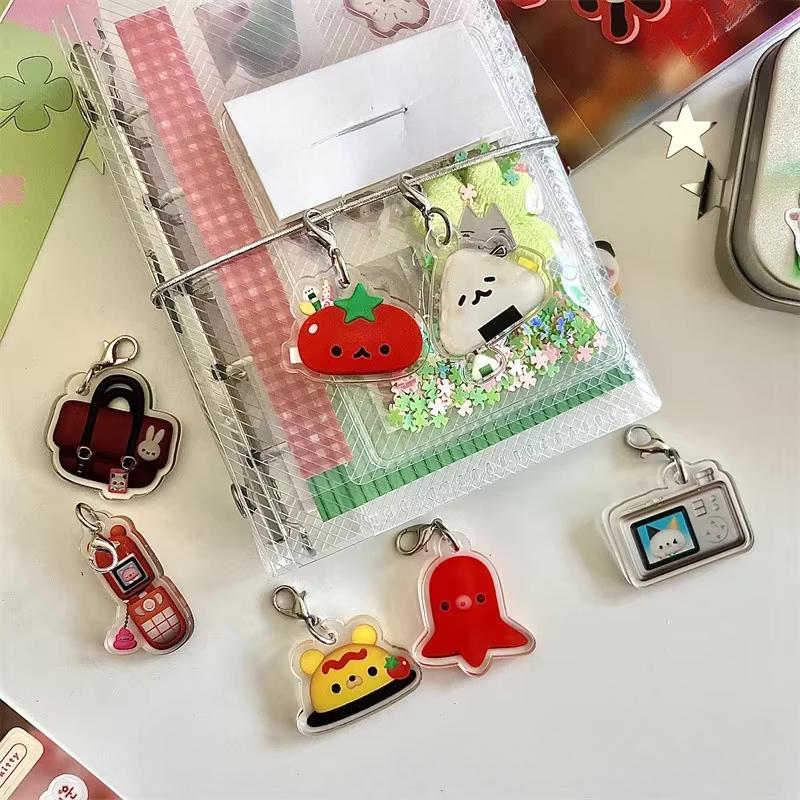 1 шт. Y2k Kawaii японский Showa винтажный ранний стиль еда кулон для блокнота скрапбук журнал альбом DIY Deco милые аксессуары