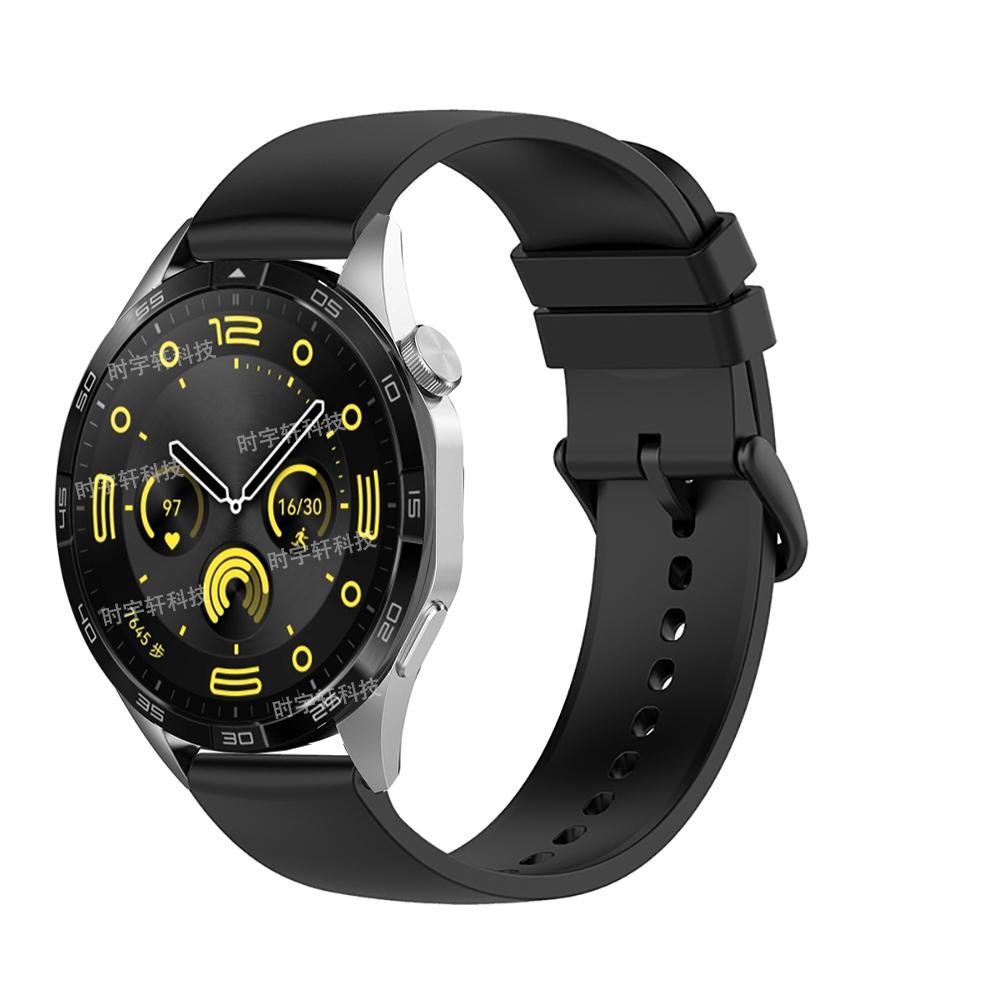 22 мм 20 мм силиконовые ремешки для часов Huawei GT 4 GT3 GT 2 Pro 42 мм 46 мм GT2E ремешок для часов спортивный браслет Watch 4 3 Pro браслет