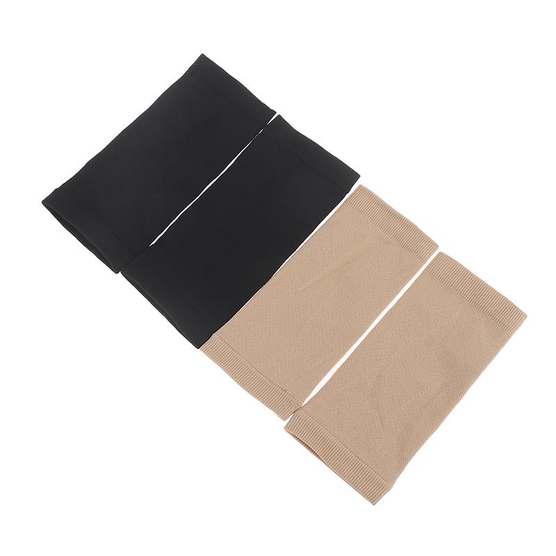 2 X Forearm Tattoo Cover Up Compression Sleeves Band UV Sun Protection Sport