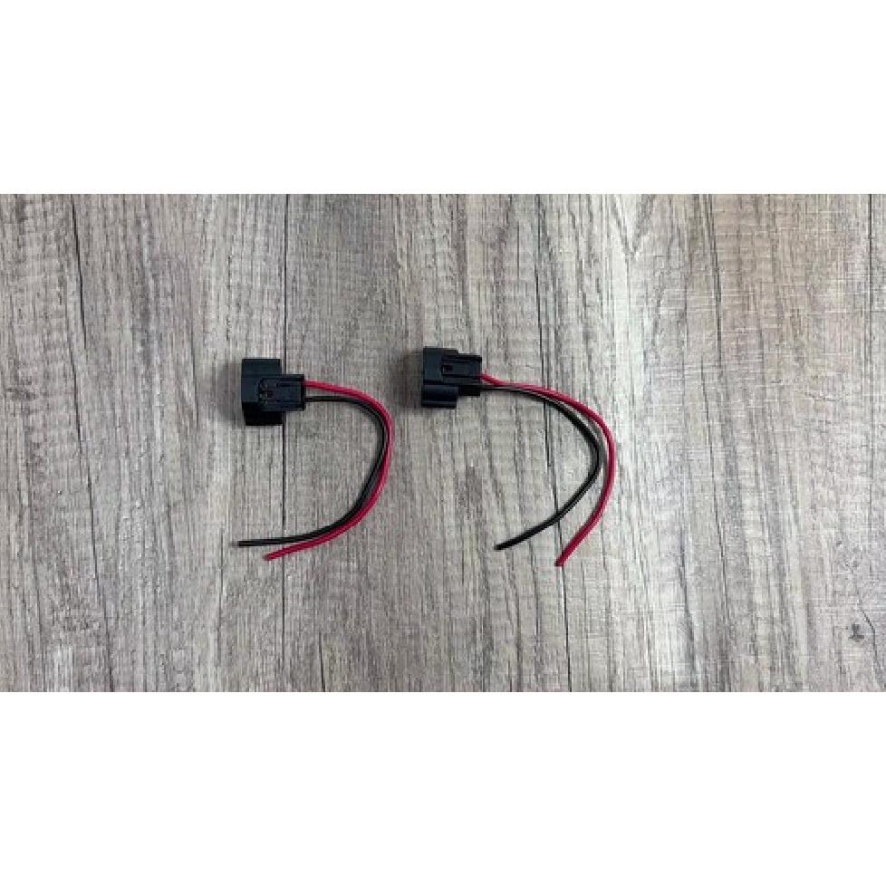 Wire Pigtail Female C H16 64219 Fog Light Two Harness Bulb Socket Plug Connector