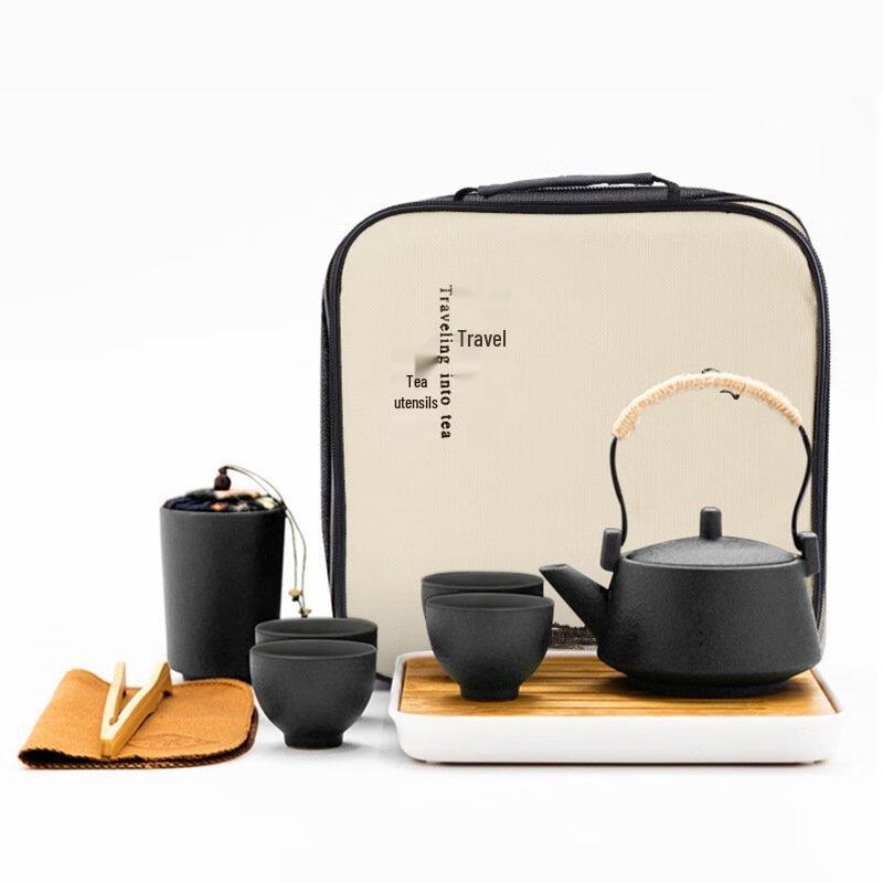 Portable Ceramic Travel Tea Set