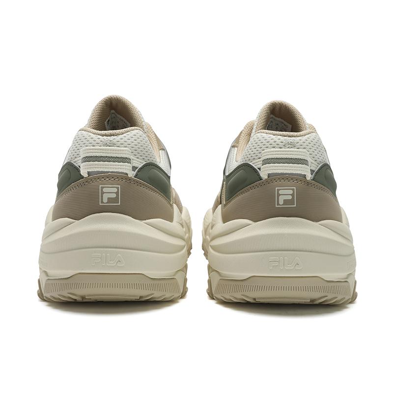 Fila Ravagement 2S Ретро Классика Модный Повседневный Удобный Универсальный Прочный Низкий Верх Папины Кроссовки Мужские кроссовки Белый Серый F12M522122FWG