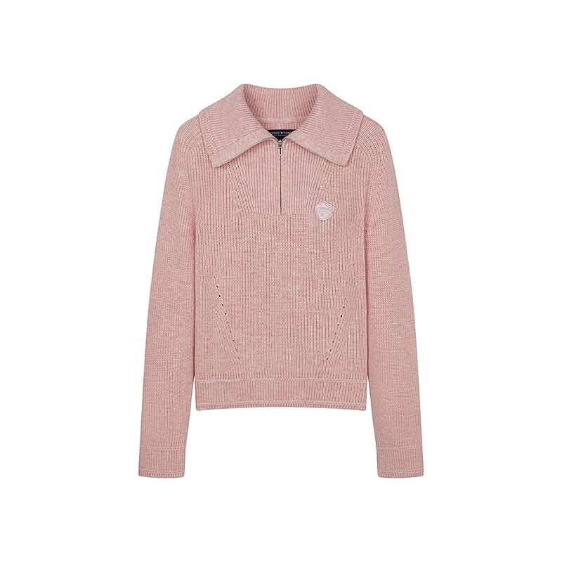 Teenie Weenie Women's Half-Zip Polo Knit Sweater