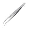 ANEX Stainless Steel Tweezers, AA Type, Curved Tip, 150mm, No. 128