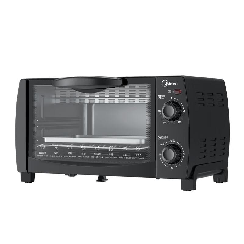 Midea PT1012 10-литровый электрический духовой шкаф, вилка CN (адаптер в комплекте)