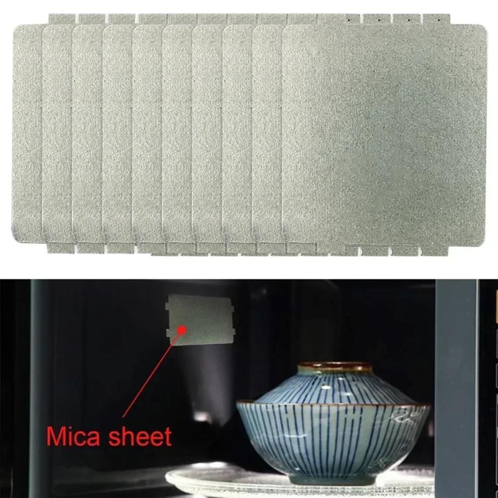 1/5/10pcs Microwave Oven Mica Sheet Mica Plate Wave Guide Cover Plate Universal Environmental Insulation Microwave Oven Heater
