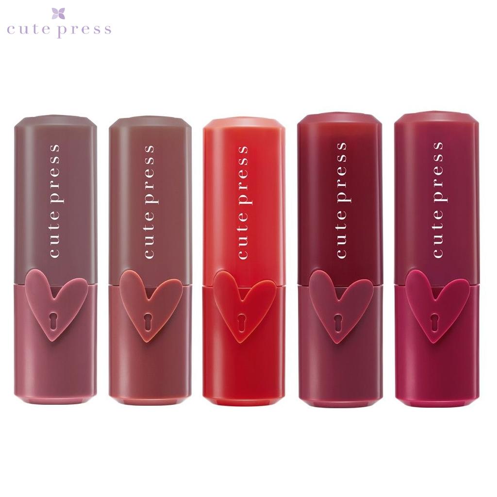 Cute Press Heart ID Sheer Lipstick № 01-.05 - Тайский косметический макияж