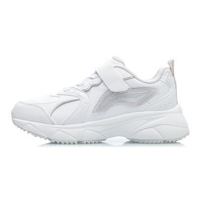 Li Ning Anomaly Удобные амортизирующие повседневные спортивные туфли детские кроссовки стандартные-белые YKFR054-13