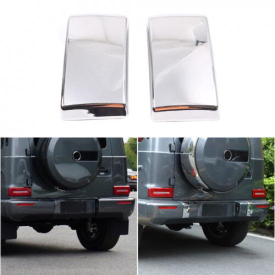 Chrome ABS Rear Bumper Trim For Mercedes Benz G Class W463 G350 G55 G63 19-