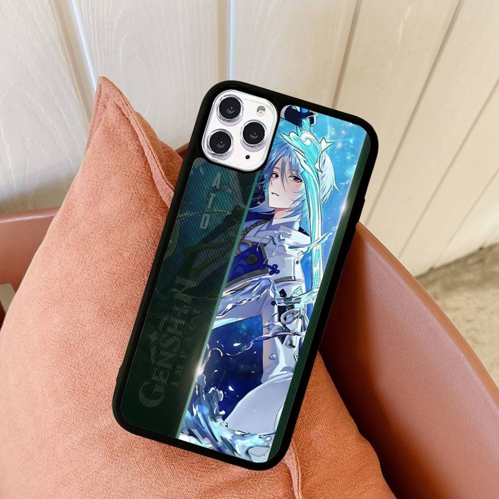 Игра Genshin Impact Для iPhone 17 Air 16 15 14 13 12 11 Pro Max TPU+PC Плюс Ударопрочный Задний Чехол для Телефона